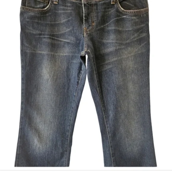 American Eagle Extreme Low Rise Skinny Flare Jeans Women's Size 12R - Picture 7 of 12